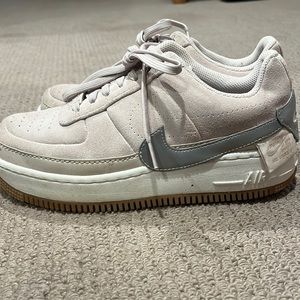 Barely worn pair of Nike Air Force 1